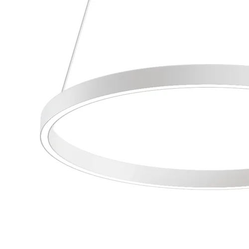 Светильник подвесной LED Rim MOD058PL-L32W4K Maytoni белый 1 лампа, основание белое в стиле хай-тек кольца фото 2